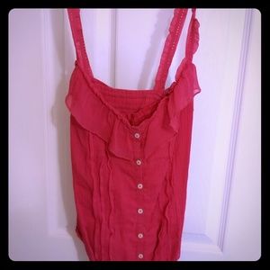 Pink Abercrombie and Fitch shirt